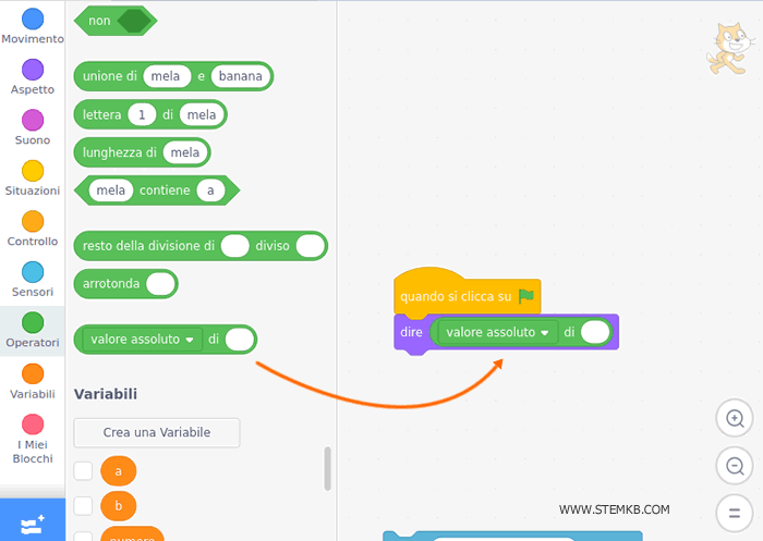 aggiungi il blocco multifunzione