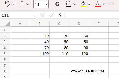 come deselezionare una cella