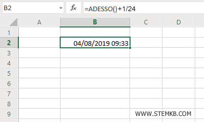 come modificare le ore