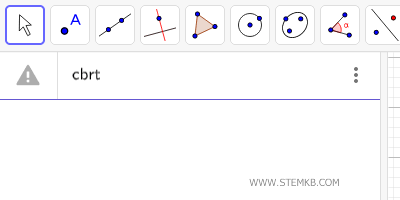 digita il comando CBRT