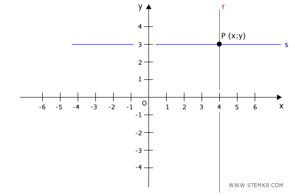 l'ordinata del punto P