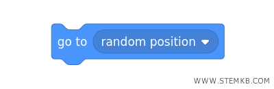 il blocco Go To random position